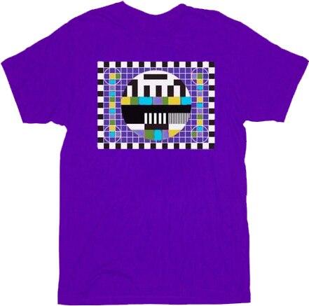 Sheldon Checkered Test Pattern T-shirt - Image 2