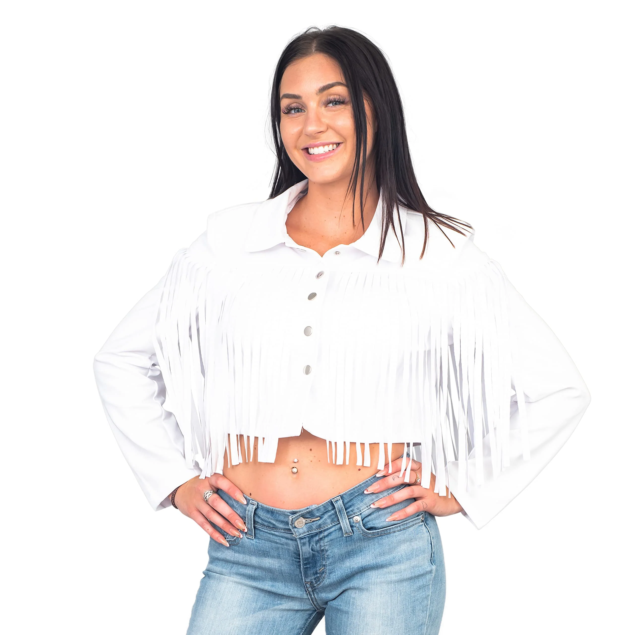 Sloane Halloween Costume White Jacket Western Outfit Ferris Cosplay - Image 5