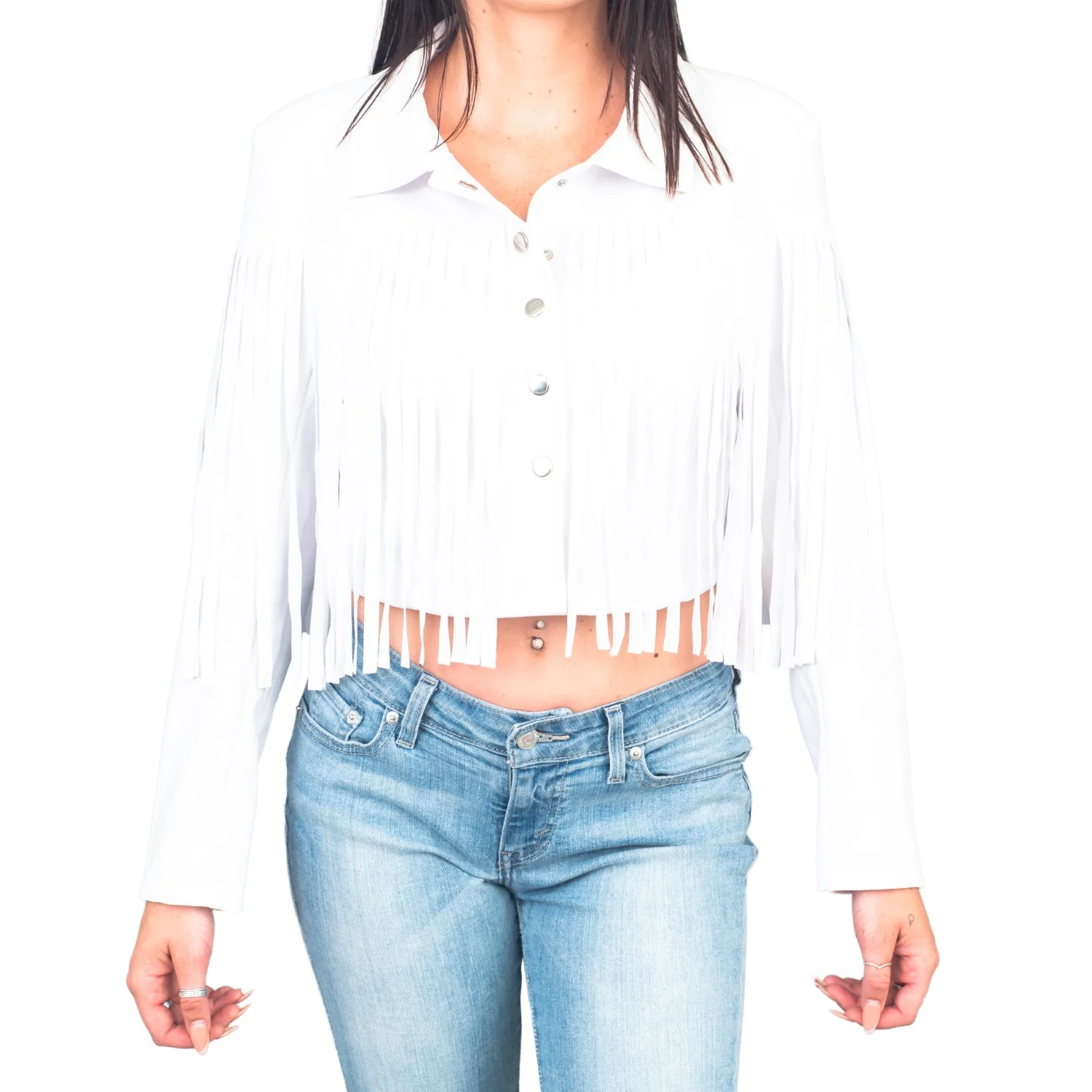 Sloane Halloween Costume White Jacket Western Outfit Ferris Cosplay - Image 7