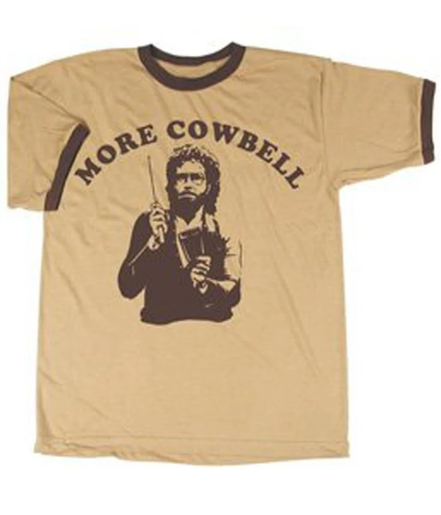 SNL More Cowbell Cream/Tan T-shirt