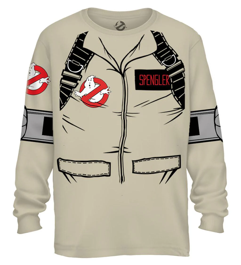 Spengler Long Sleeve Costume T-shirt With Back Print - Image 6