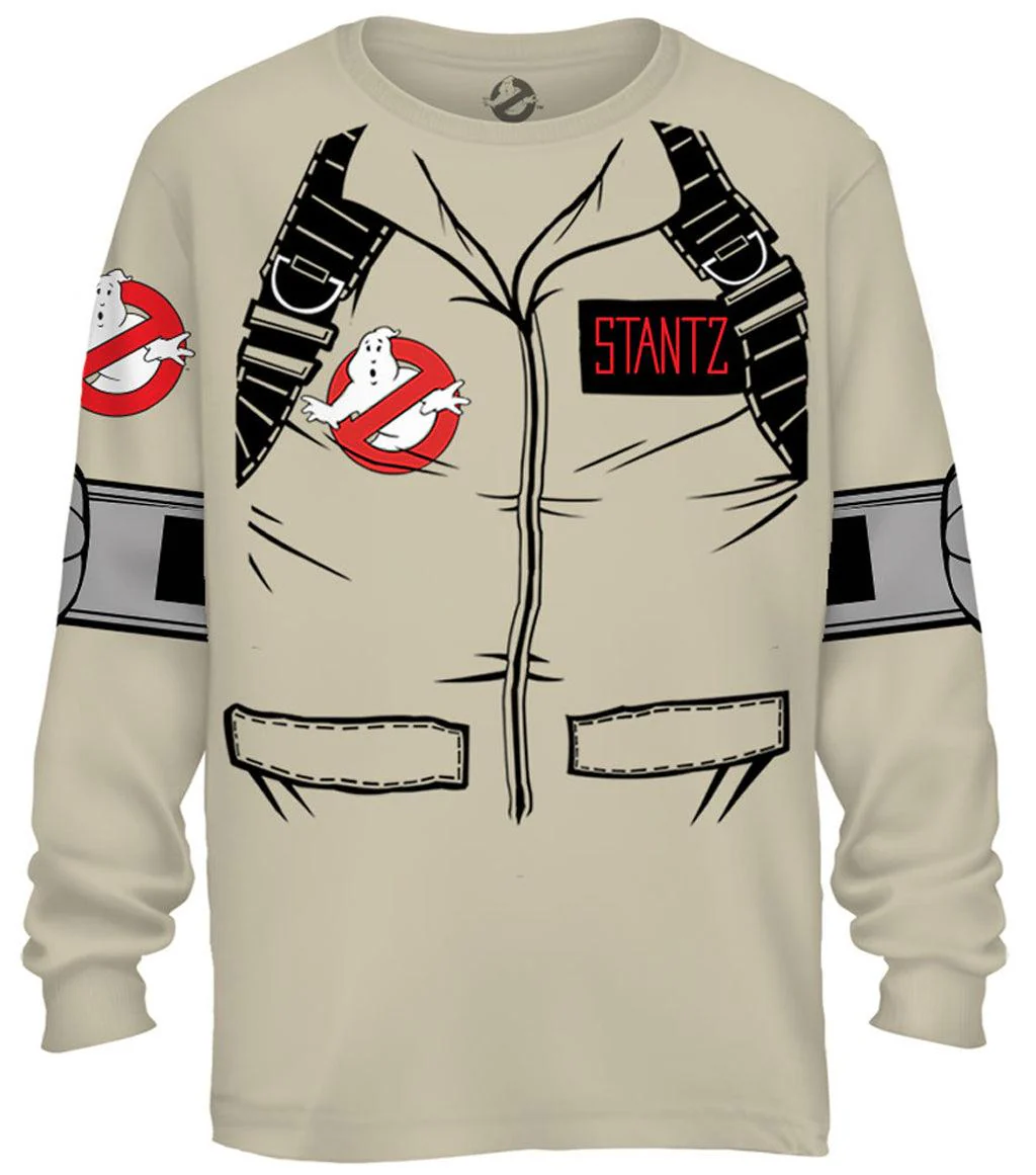 Stantz Long Sleeve Costume T-Shirt With Back Print - Image 4