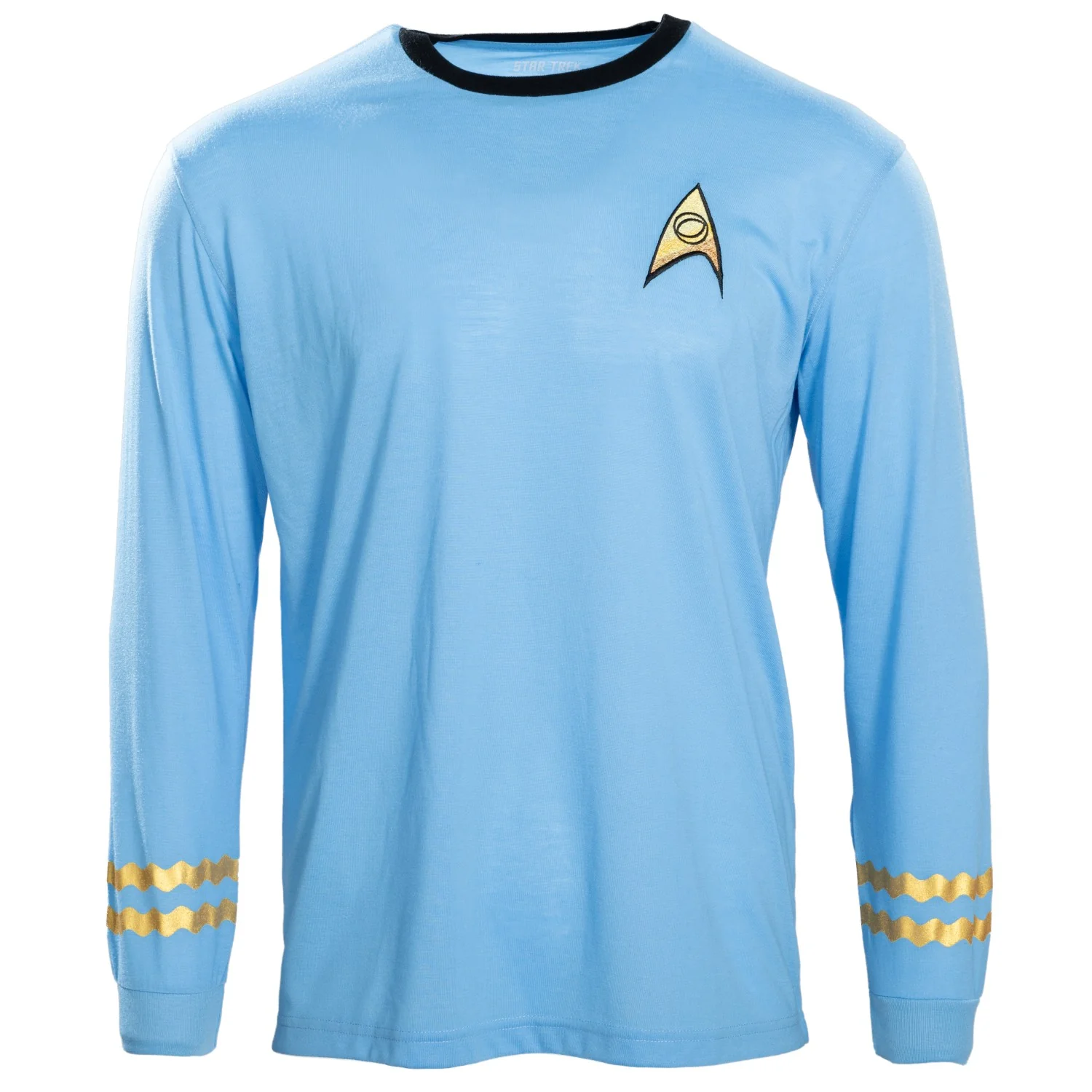 Star Trek Long Sleeve Halloween Costume T-shirt - Commander, Medical Sciences and Engineering - Image 3