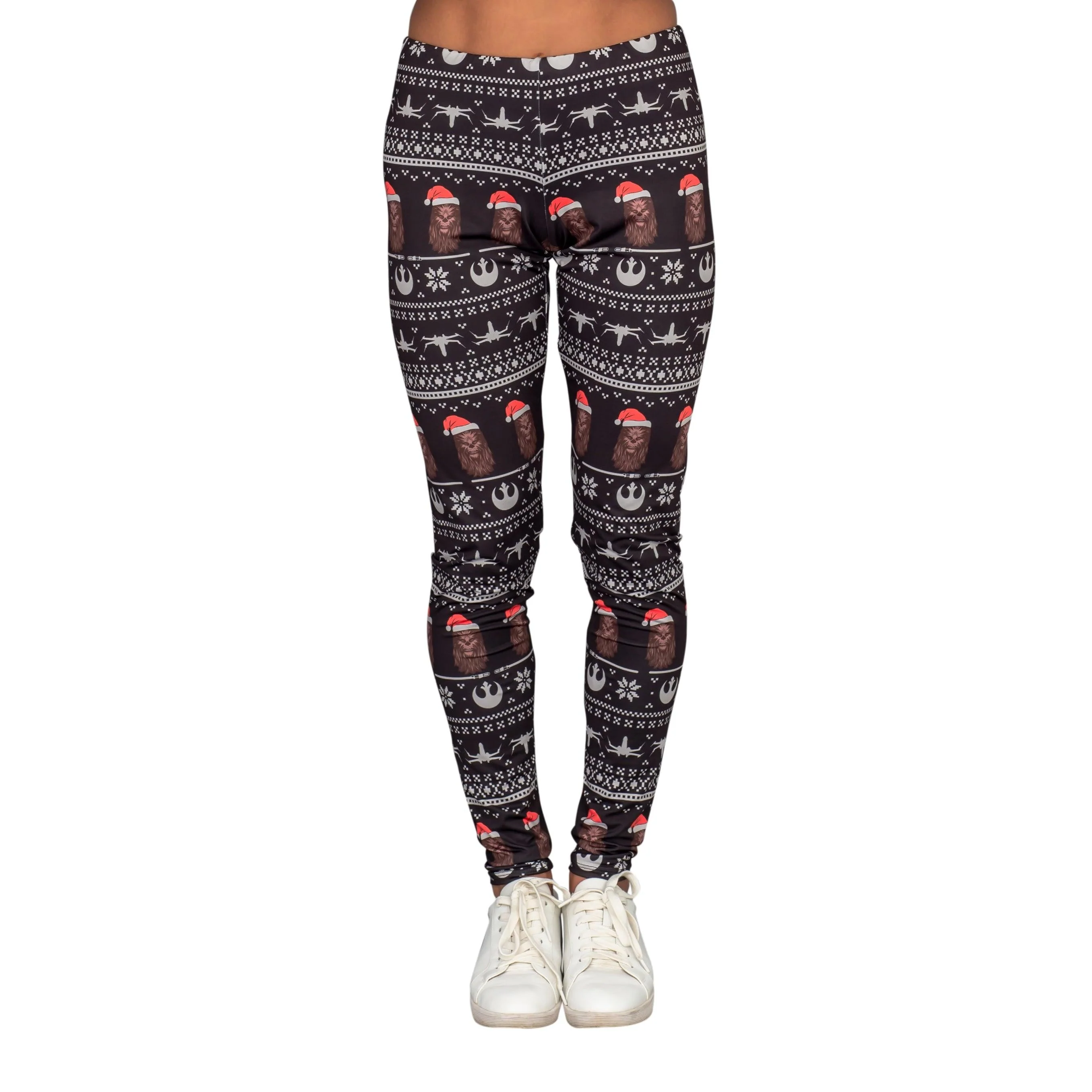 Star Wars Chewbacca Santa Hat Women's Leggings - Image 4