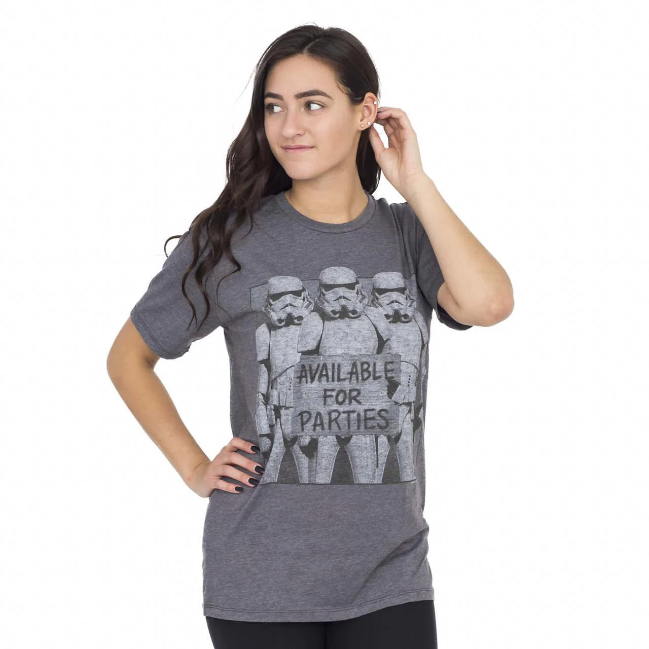 Star Wars Stormtroopers Available for Parties Vintage Inspired T-Shirt - Image 3