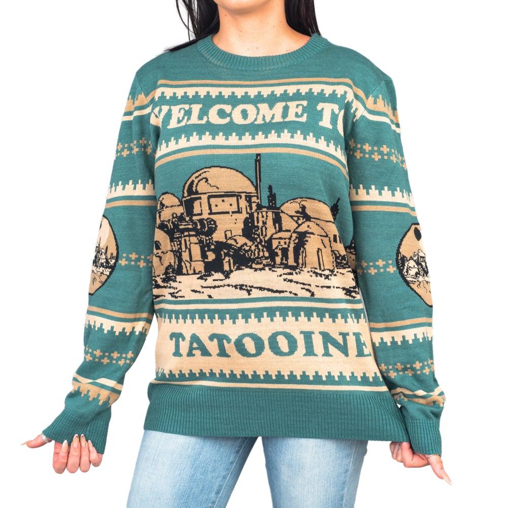 Star Wars Welcome to Tatooine Adult Unisex Ugly Christmas Sweater