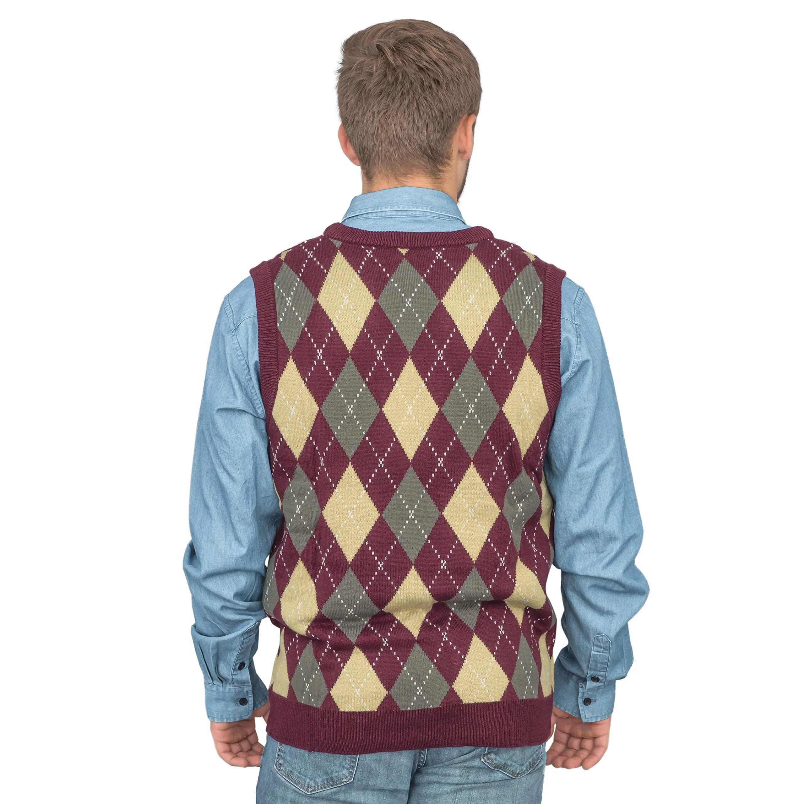 Step Brothers Sweater Vest Halloween Costume - Image 6
