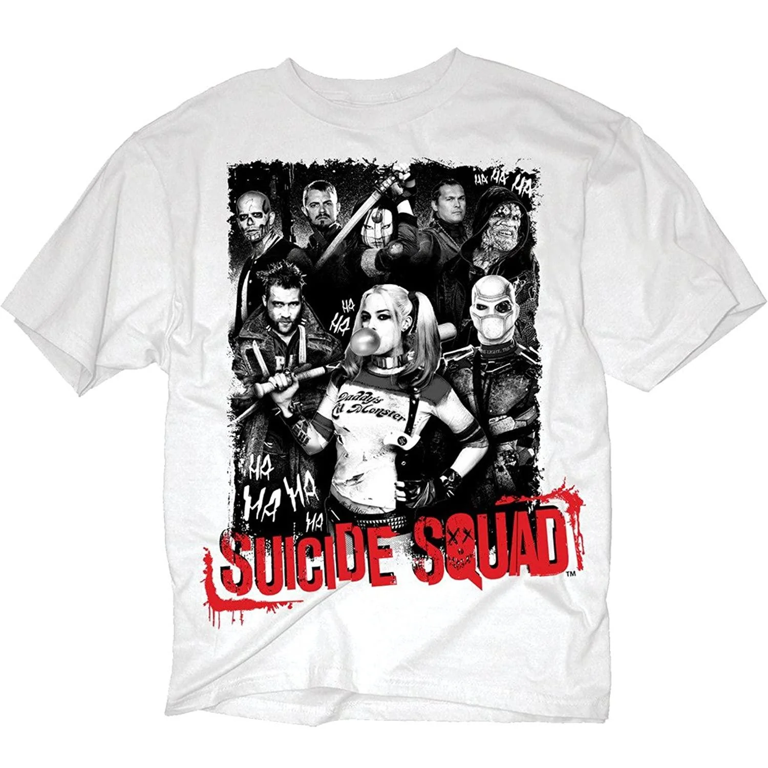 Suicide Squad Group Poster T-shirt - Image 2