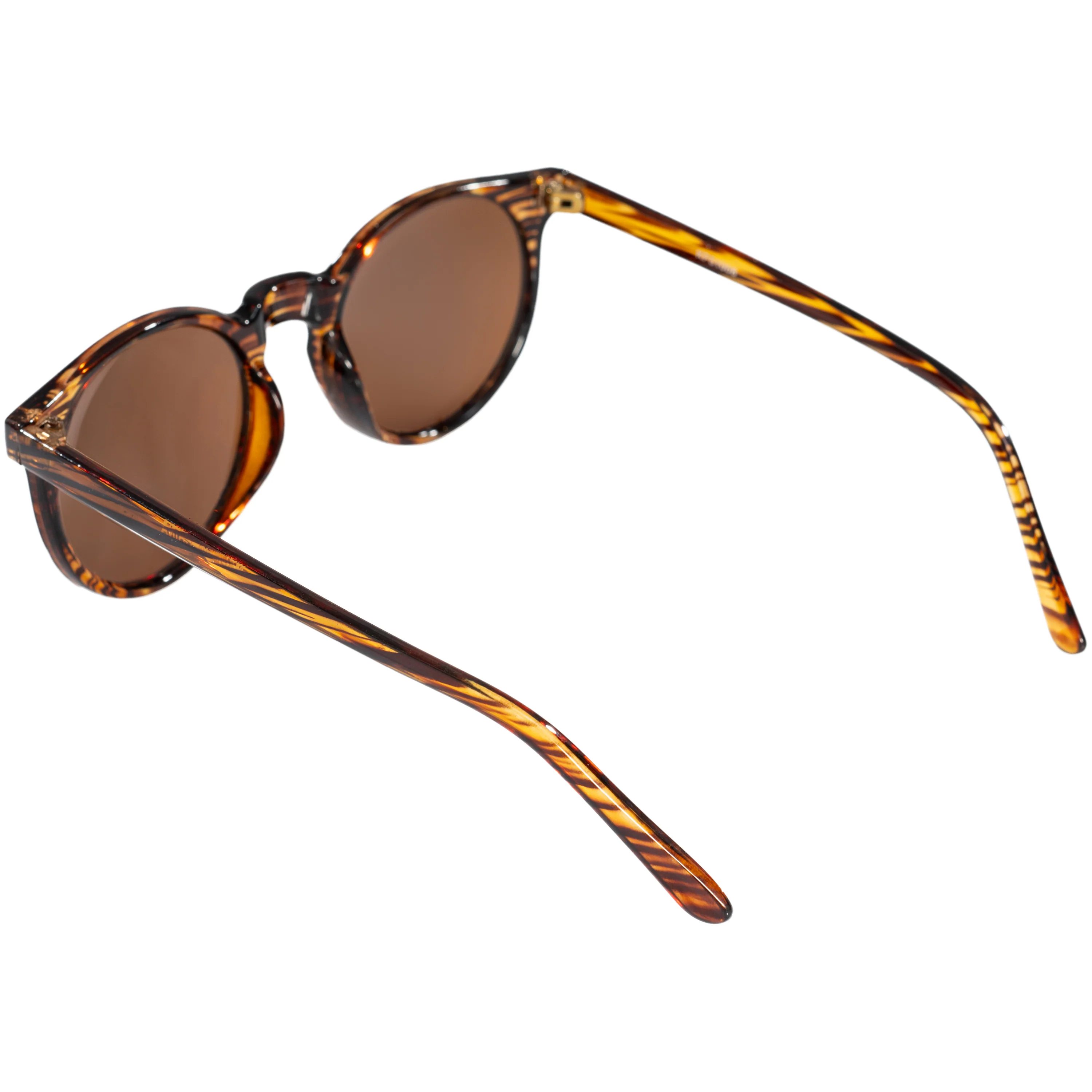 Sunglasses for Men Women Tortoiseshell Tan Brown Dark Lens Glasses - Image 5