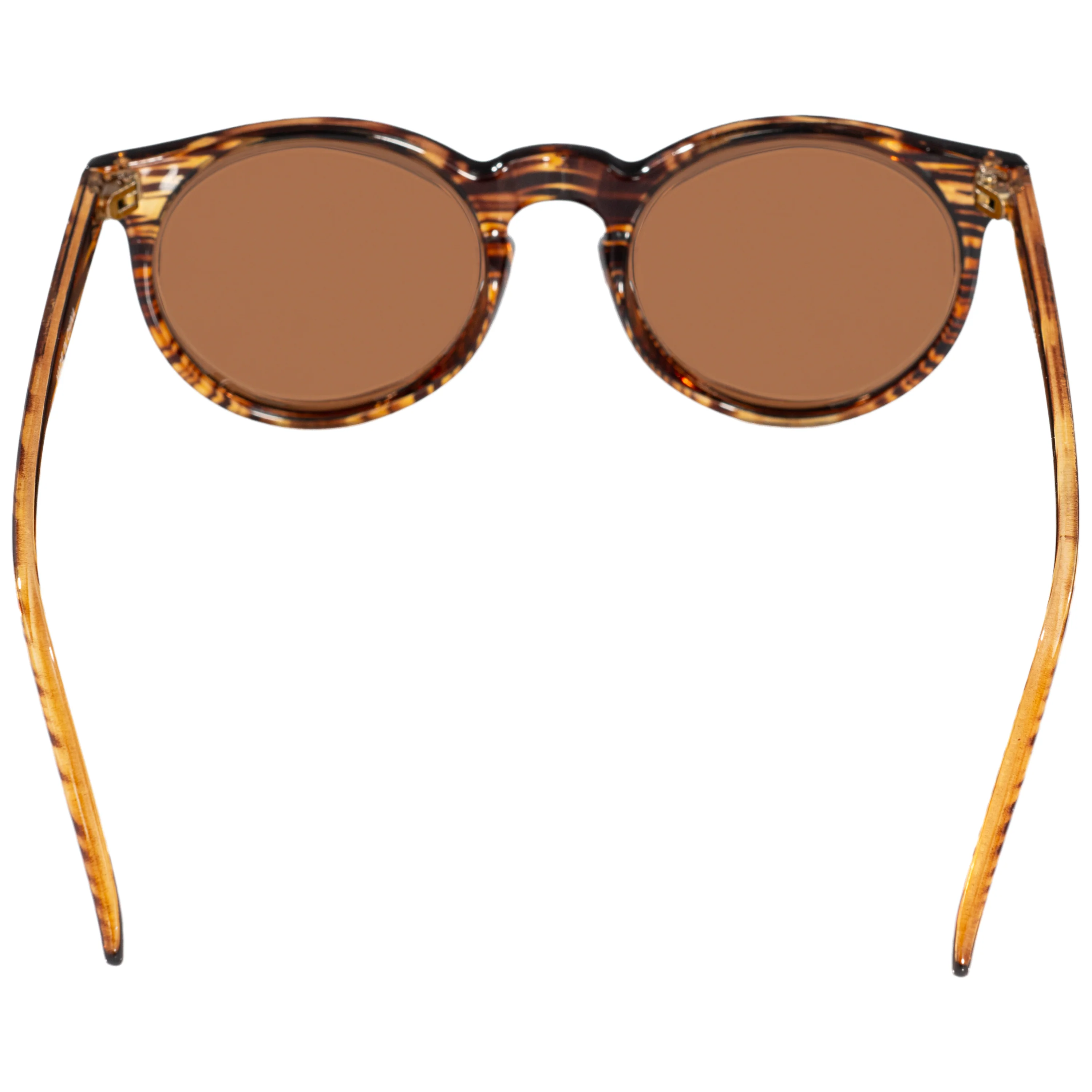 Sunglasses for Men Women Tortoiseshell Tan Brown Dark Lens Glasses - Image 6