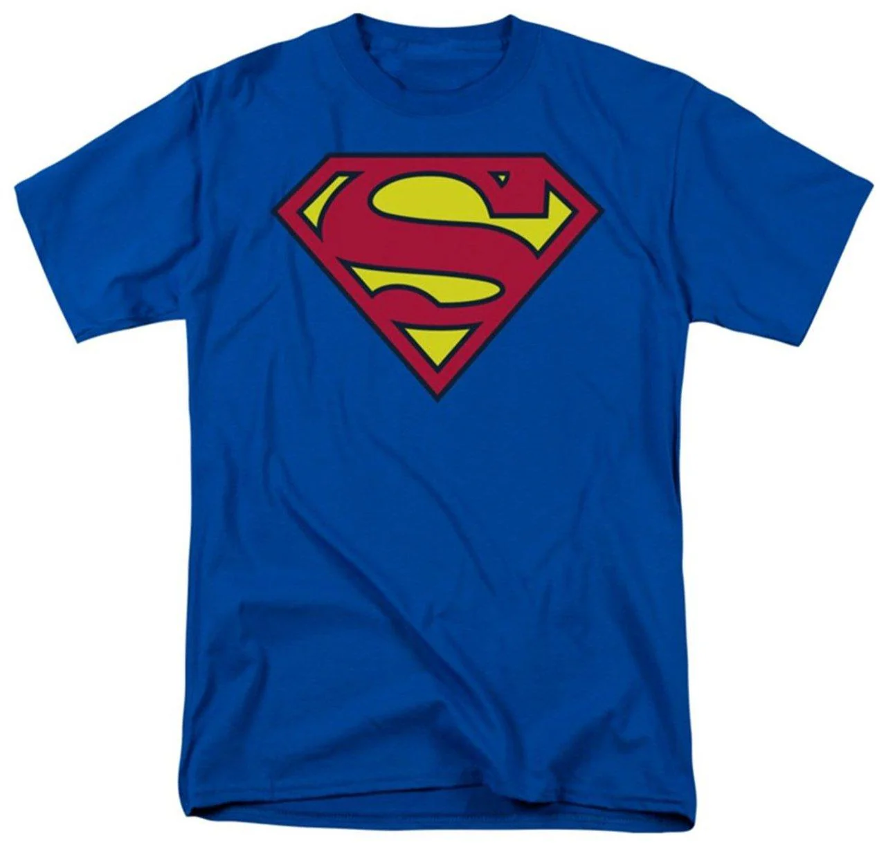 Youth Superman Original Logo Halloween Cosplay Costume T-shirt
