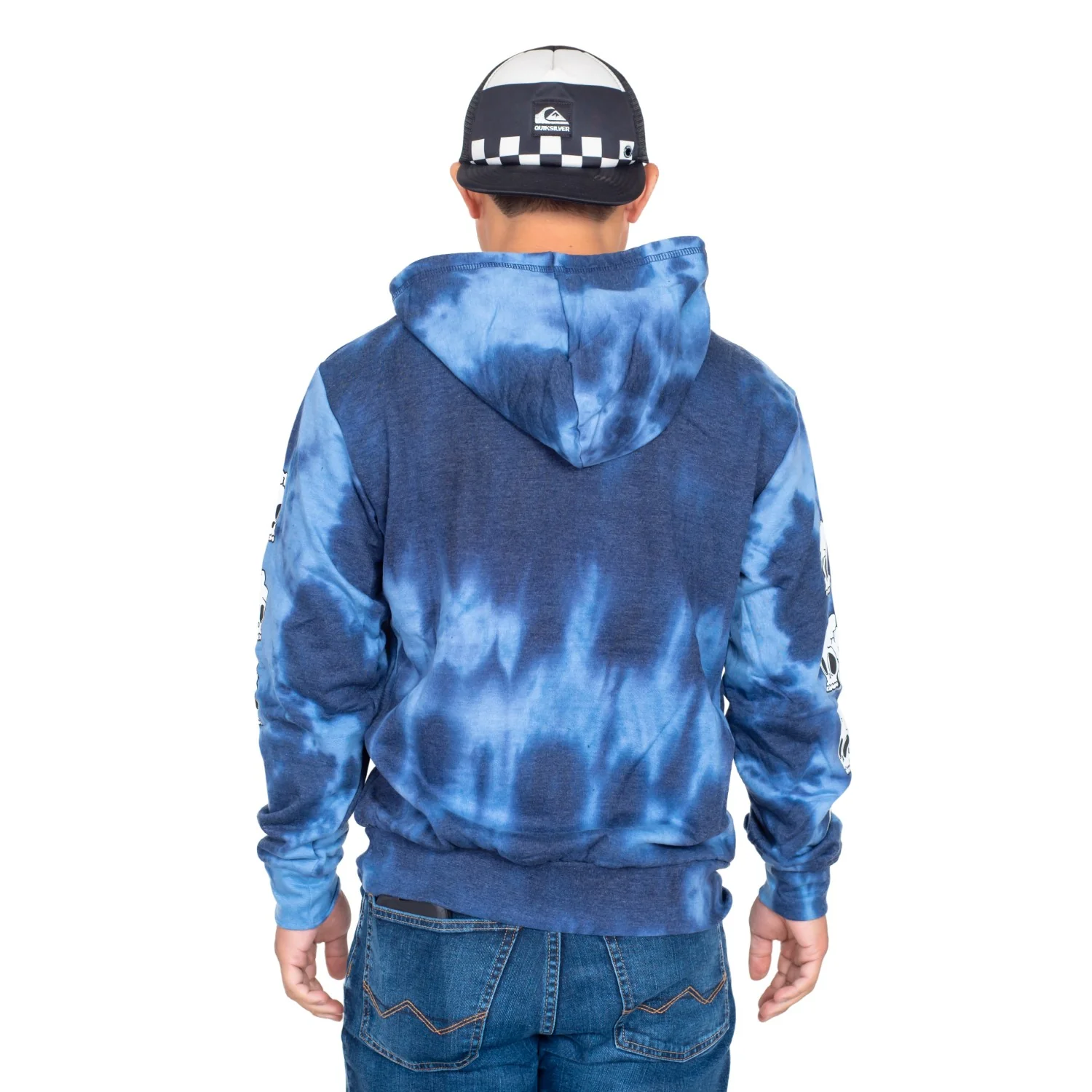 The Simpsons Bart and Lisa Skeleton Hex and the City Pull Over Hoodie - Image 7