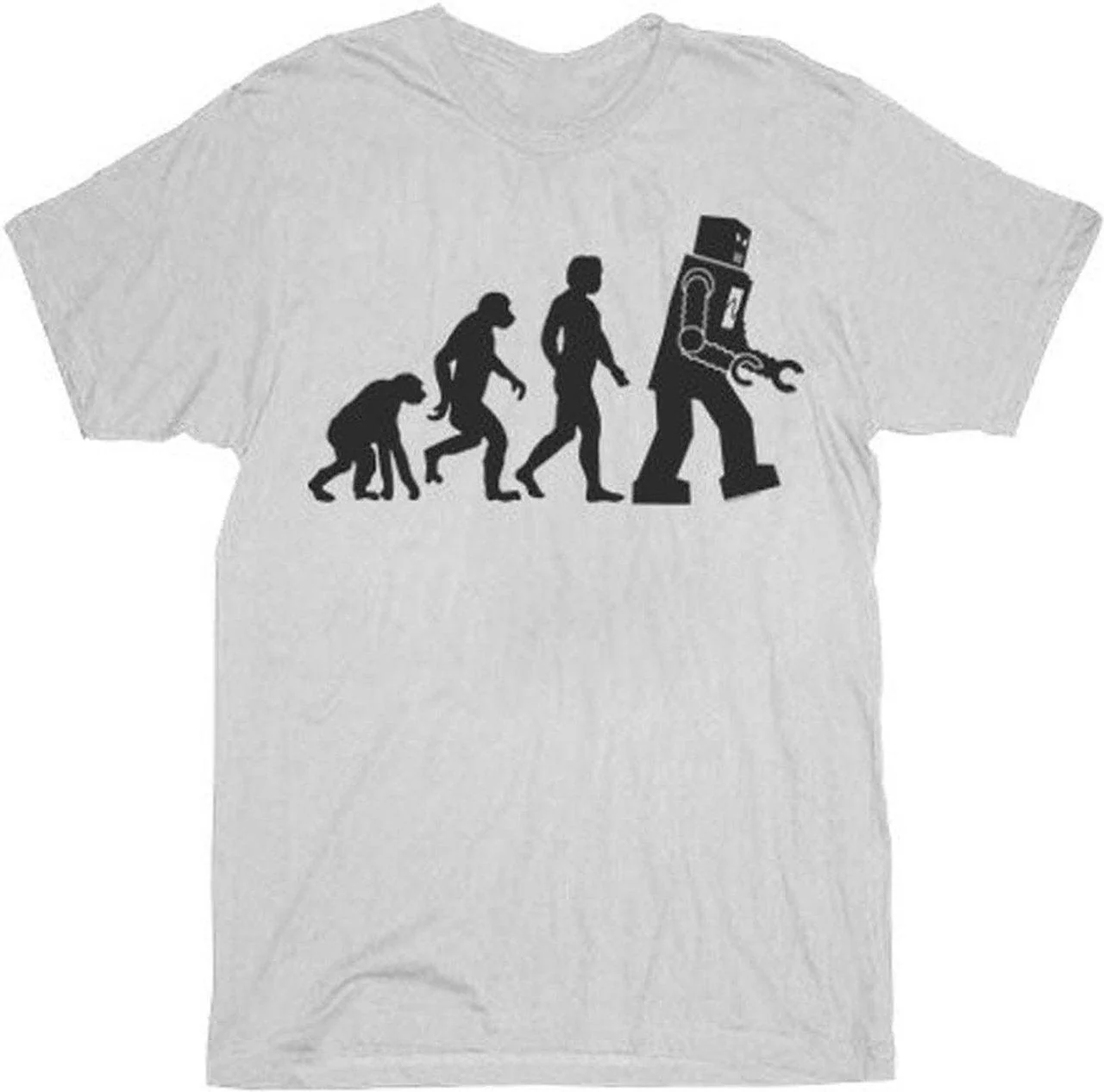 Theory of Evolution Robot Evolution T-shirt - Image 2