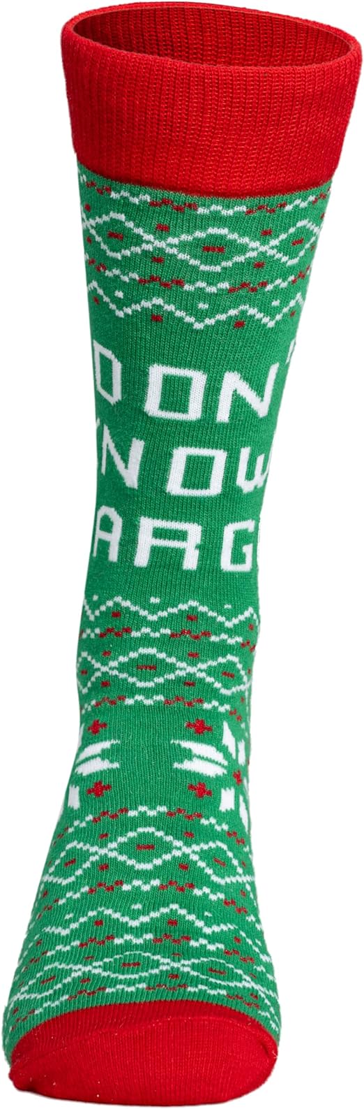 Todd and Margo Christmas Vacation Movie Funny Quote Adult Socks - Image 2