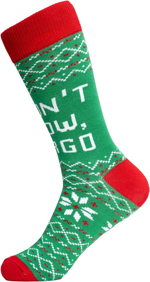 Todd and Margo Christmas Vacation Movie Funny Quote Adult Socks - Image 3