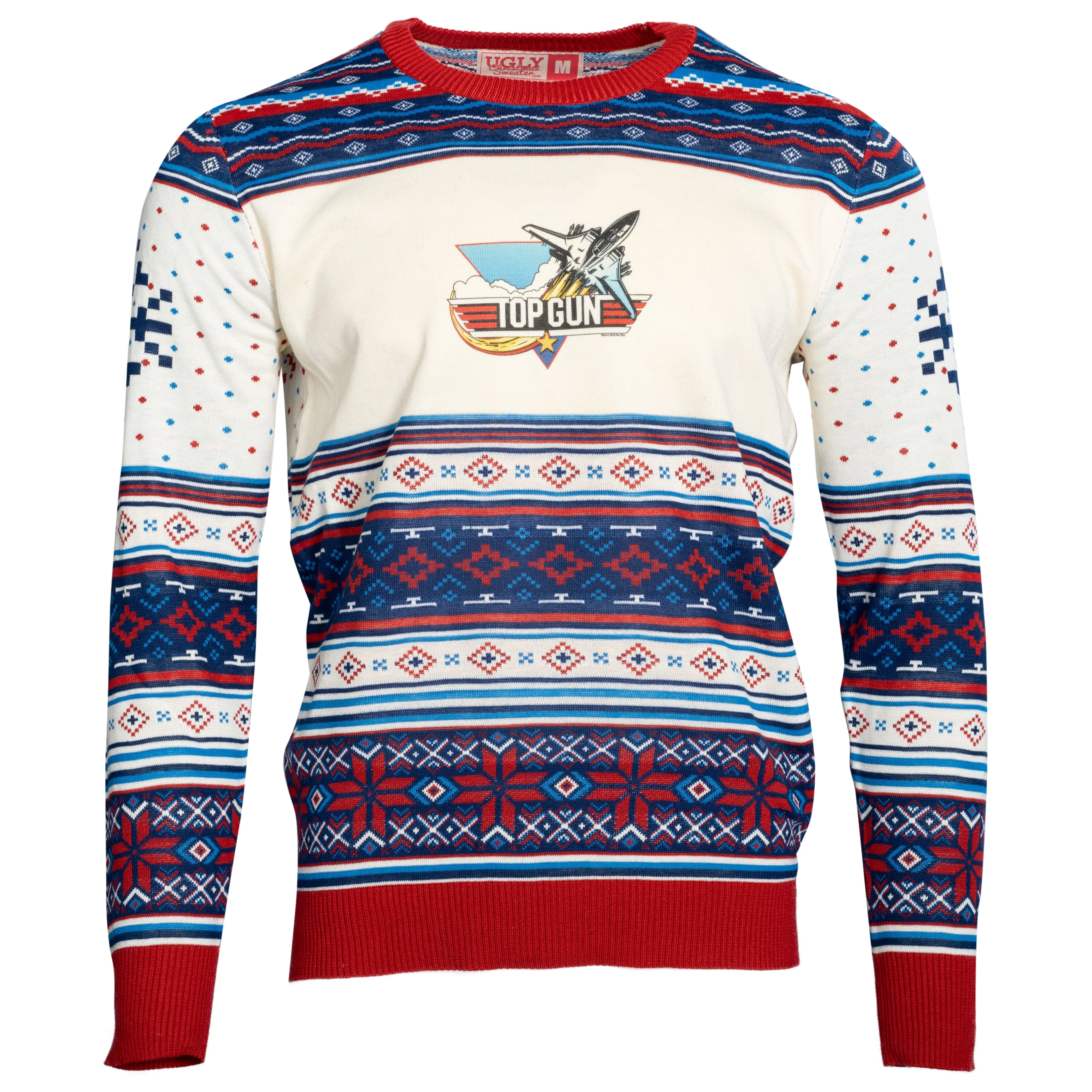 Top Gun Fighter Jet Christmas Sweater - Image 7