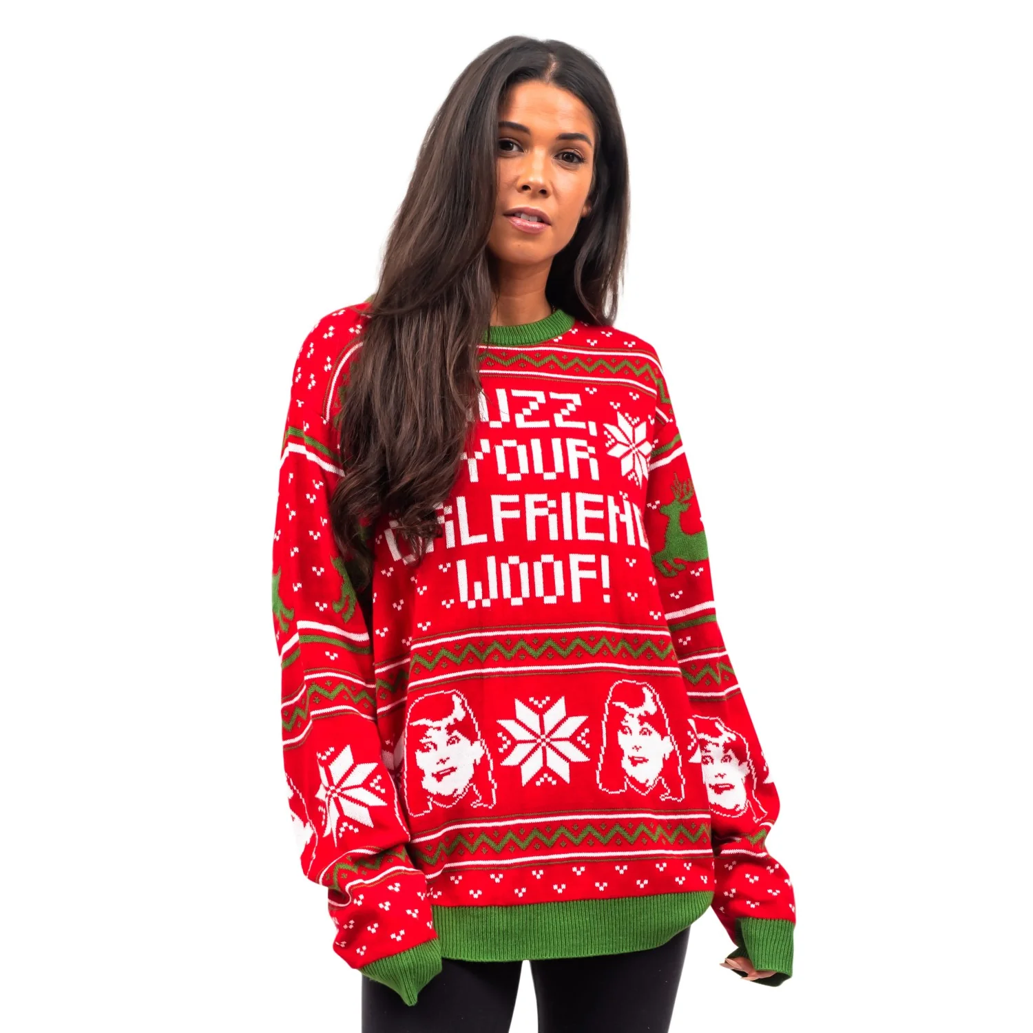 Funniest Unisex Ugly Knitted Christmas Holiday Pullover Sweater - Image 4