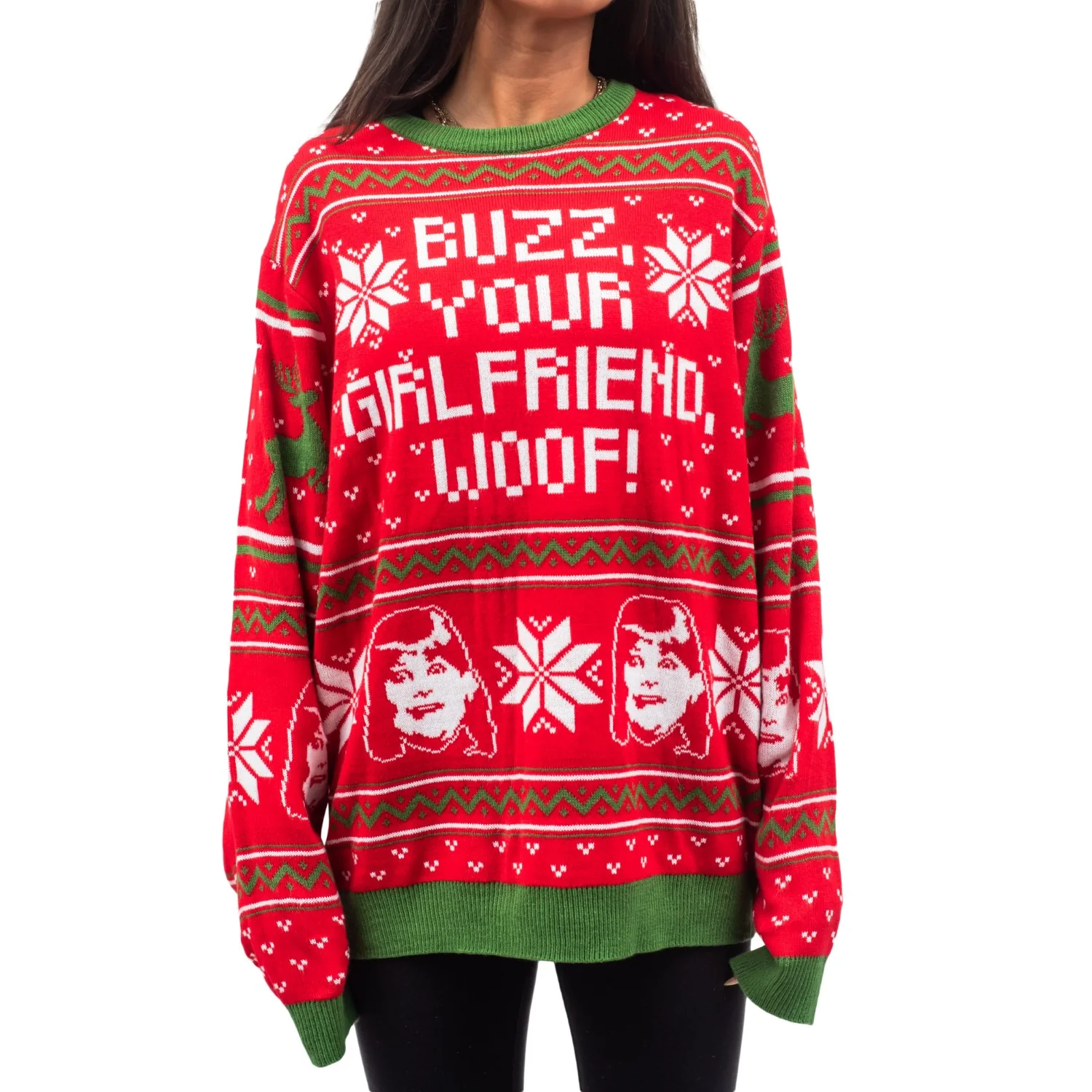 Funniest Unisex Ugly Knitted Christmas Holiday Pullover Sweater - Image 8