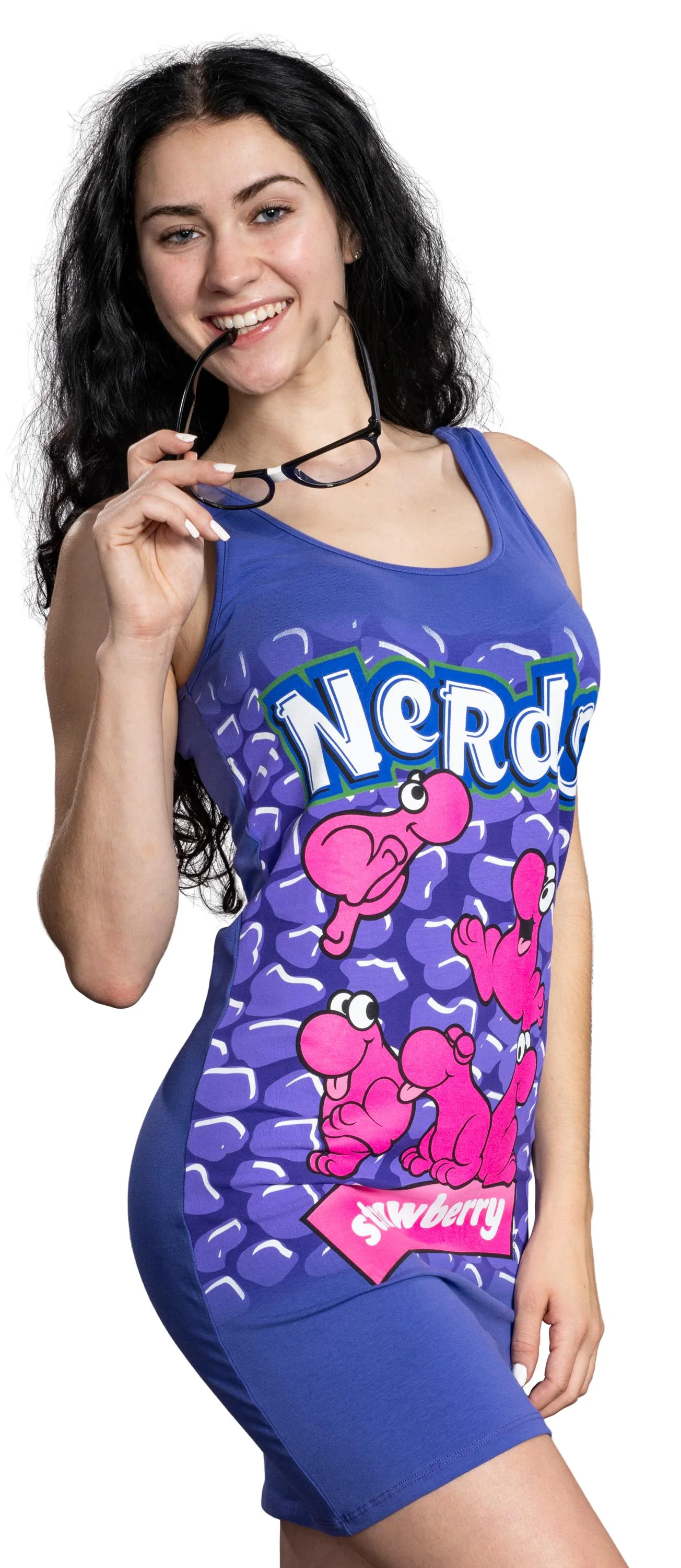 Women's Nerds Candy Halloween Cosplay Costume Tank Dress (3 Colors) - Image 14